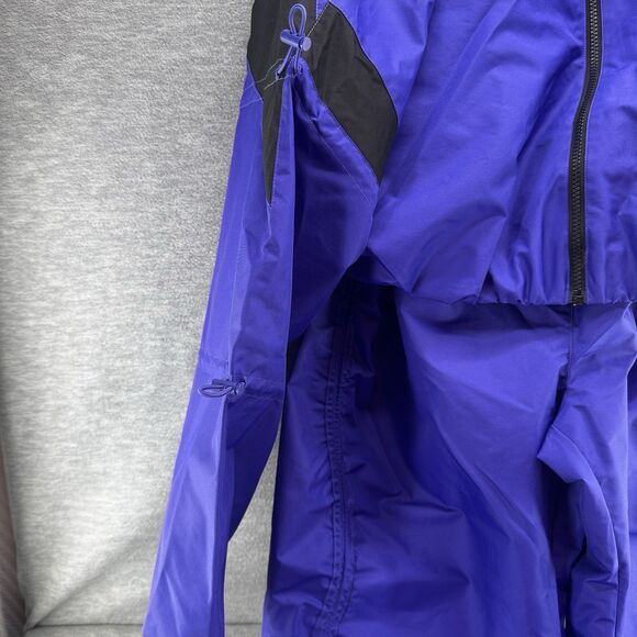 REEBOK CARDI B - Women's Windbreaker 1X Purple Cropped Jacket Tracksuit Set A54 - Picture 4 of 16